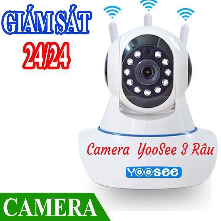 Camera giám sát kết nối Wifi Yoosee 3 Râu HD720P 11 đèn hồng ngoại đàm thoại 2 chiều