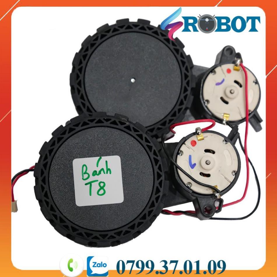 Cặp bánh xe robot hút bụi ecovacs t5 t8 aivi