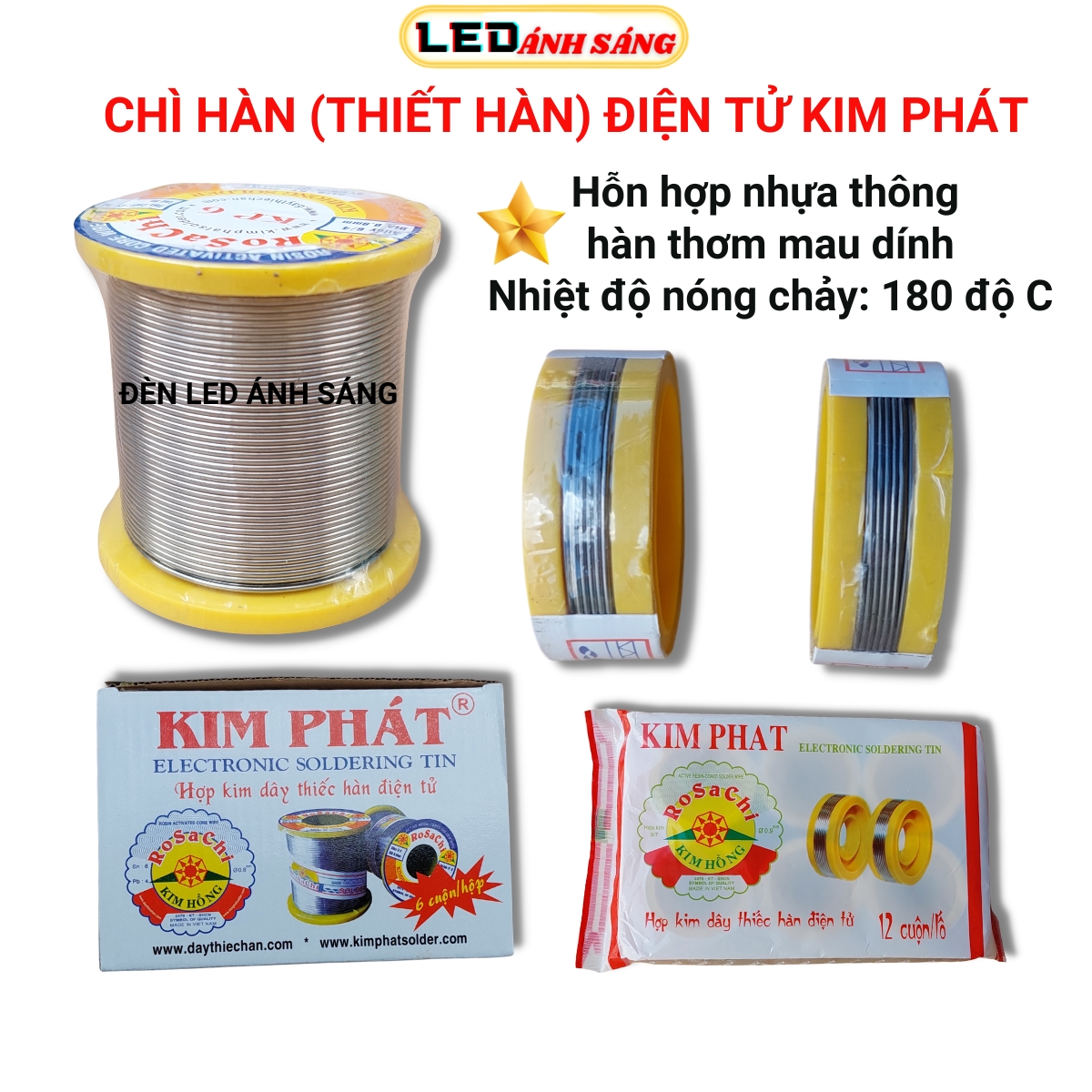 Chì hàn điện tử Kim Phát