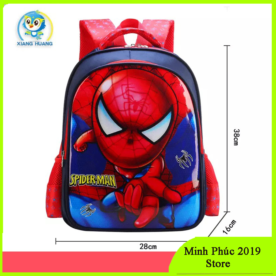 [LỚP 1-3] Balo Học Sinh Cho Bé Cấp 1, Bé Trai, Balo Siêu Anh Hùng Balo Siêu Nhân, cặp sách trẻ em tiểu học chống thấm nuớc hình siêu nhân, spider man, anh hùng Gao siêu đẹp