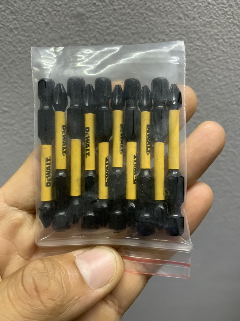 Túi 10 mũi vít Dewalt PH2 dài 58mm chính hãng có từ