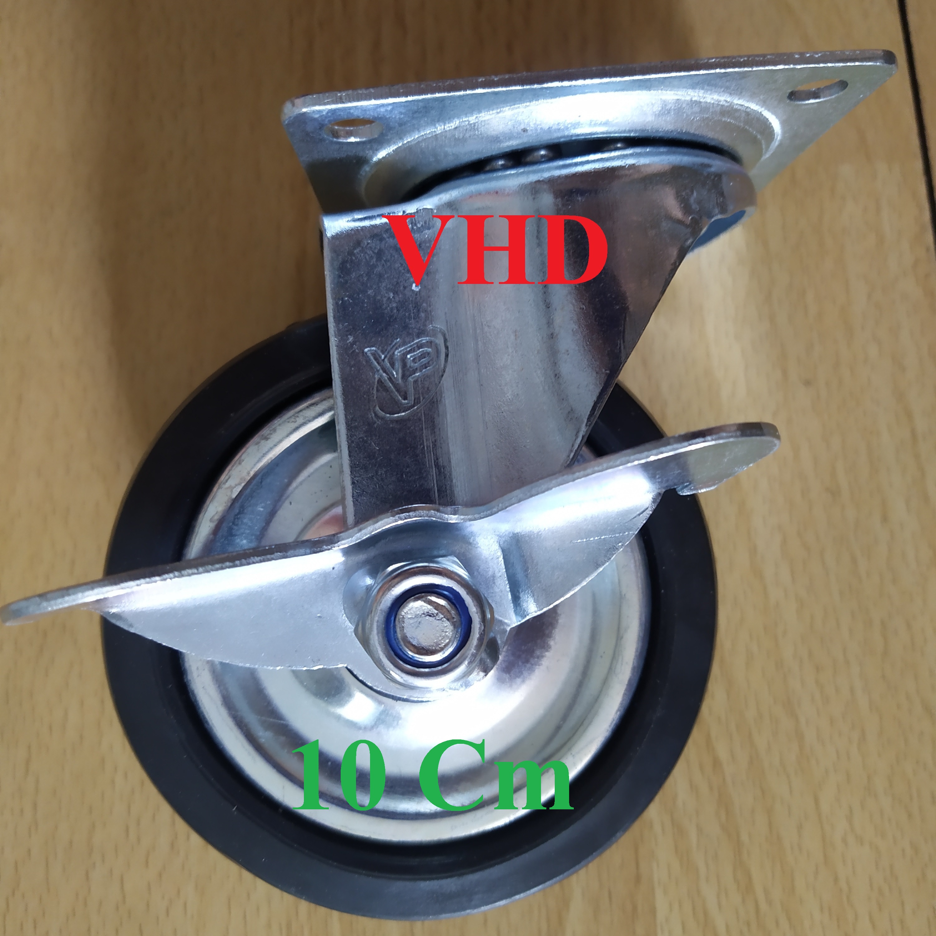 Bánh Xe Đa Năng Xoay 360° Kích Thước 10 Cm(100mm) Có Khóa An Toàn