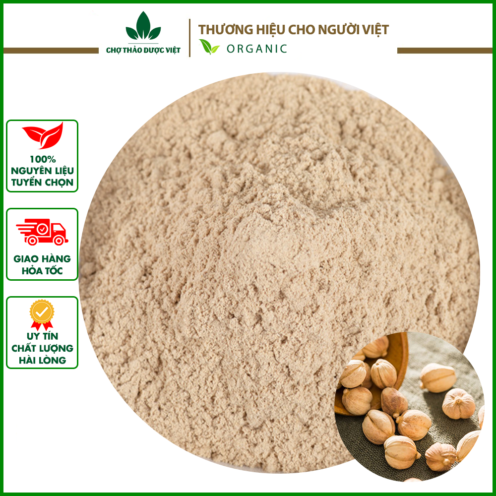 100g Bột bạch đậu khấu trắng nguyên chất - Chợ Thảo Dược Việt