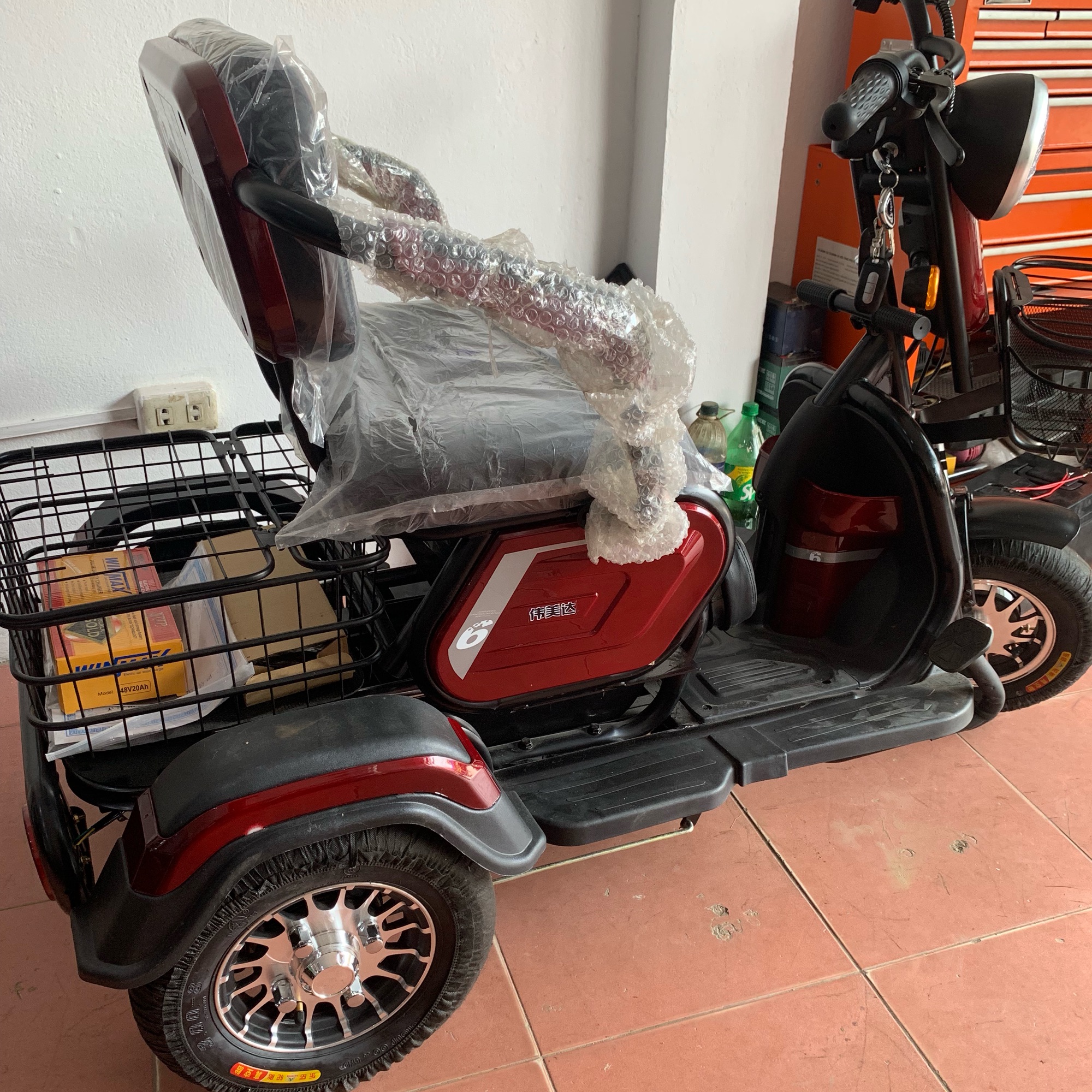 Xe máy điện ba bánh điện