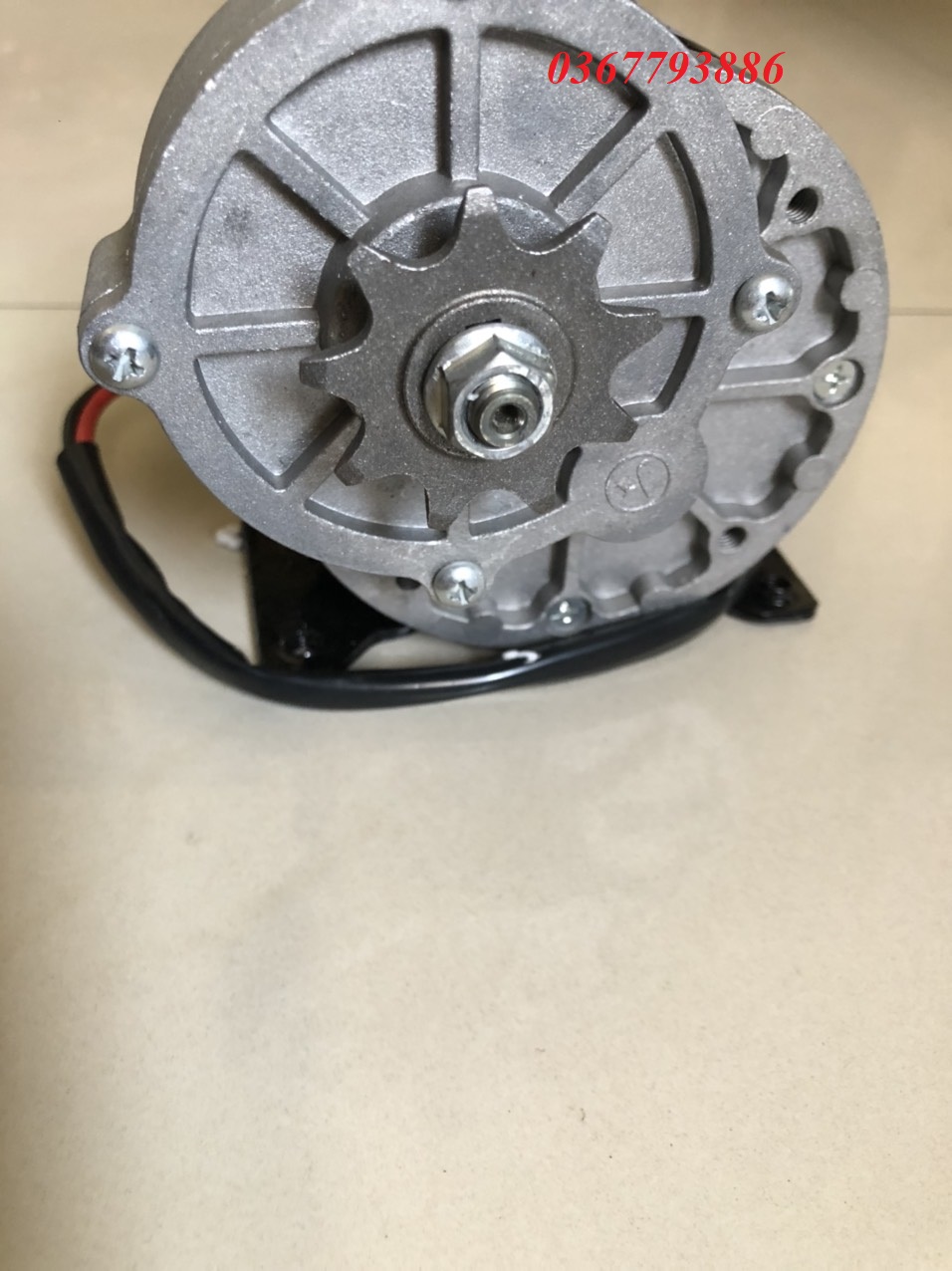 Motor chổi than giảm tốc 12v 250w chế xe điện, xe ô tô điện, xe chở hàng.... tải trọng 150kg