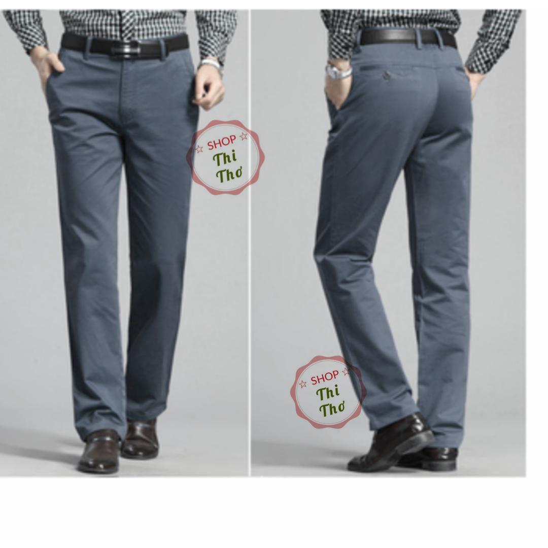 Quần dài kaki nam trung niên hàng  đẹp