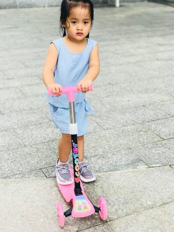 Xe trượt Scooter - Xe trượt Scooter viền nhựa