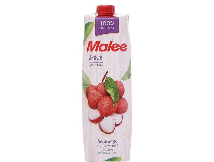 Nước ép Vải malee thái 1L - hương vị vải - đậm đà