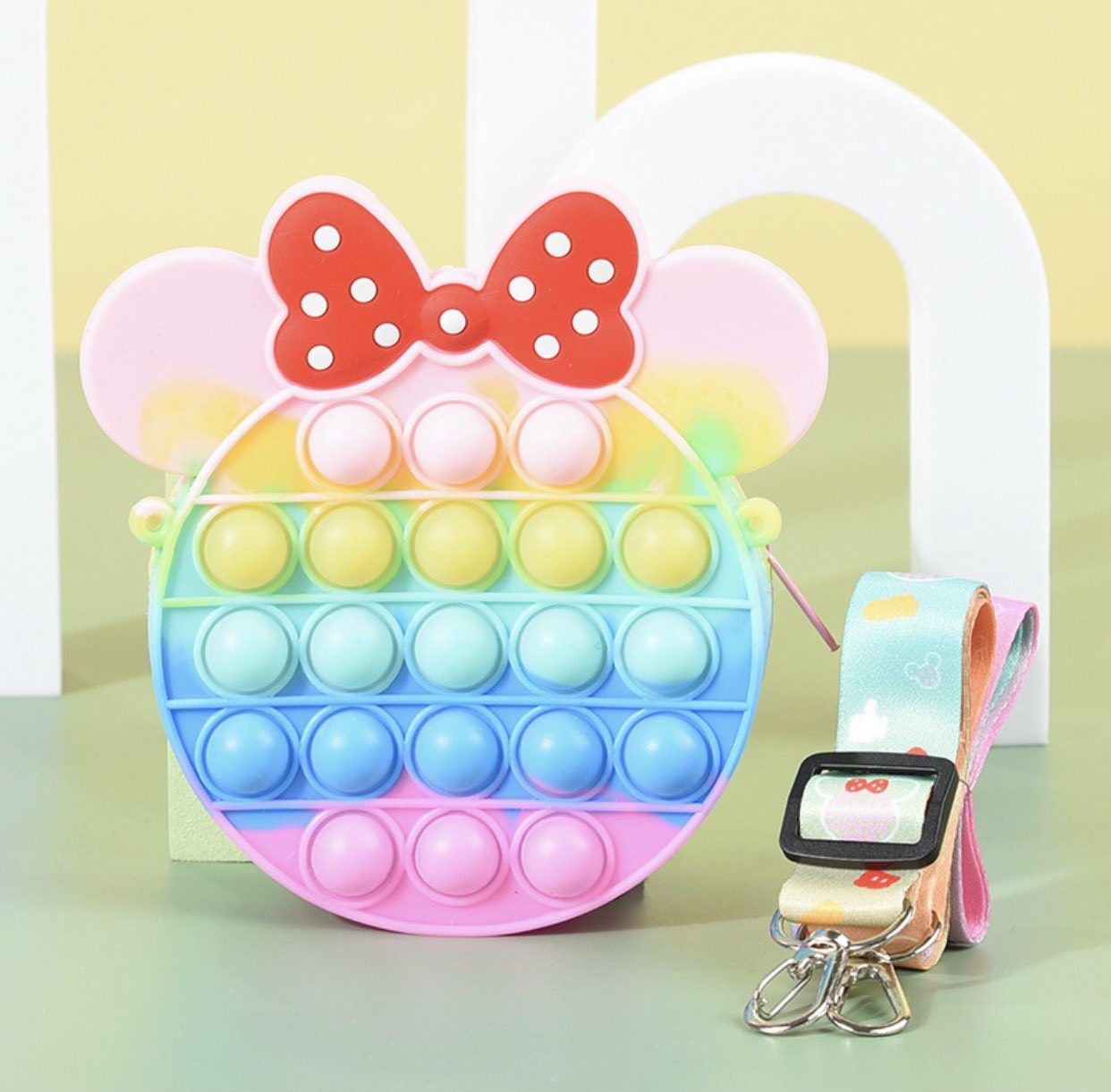 ***FREESHIP HCM *** Túi Pop It MINI đeo chéo silicon nhiều hình dễ thương phong cách Hàn Quóc