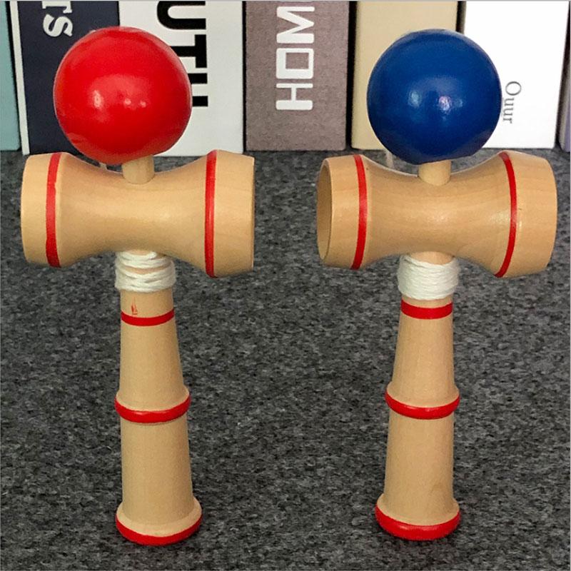 đồ chơi tung hứng kendama làm bằng gỗ tự nhiên, loại nhỏ dcg.kd3 (đường kính bóng d3cm) 6
