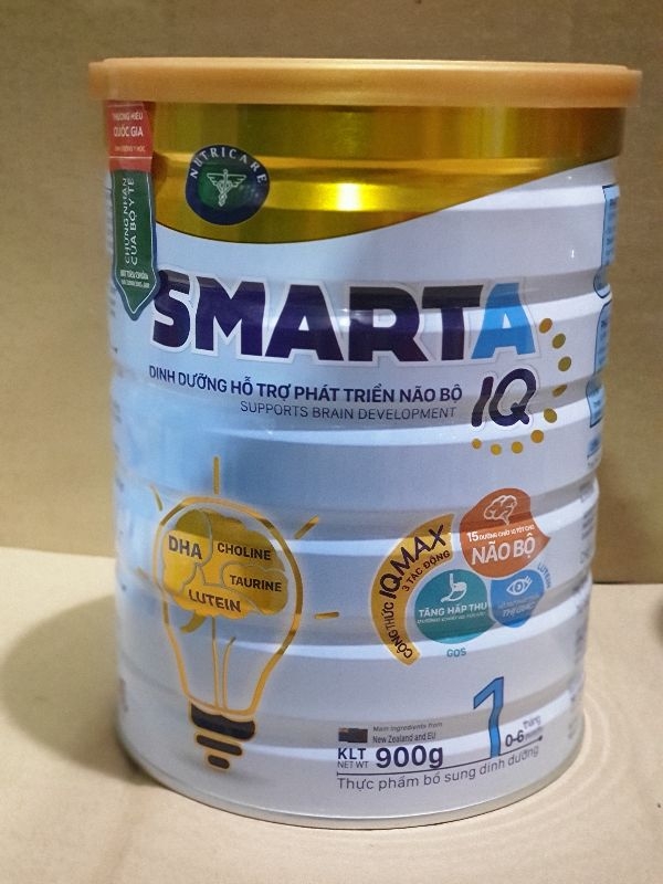 Sữa bột smarta 1 900g cam kết chính hãng