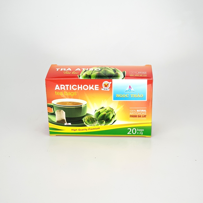 [ Quà Tết ] Hộp trà Atiso thượng hạng Ngọc Thảo 20 túi lọc