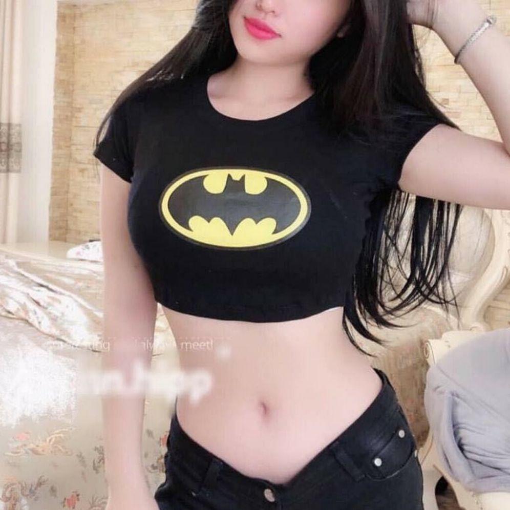 Áo Croptop Body Nữ Ngắn Tay in BATMAN - Lady&Fashion Shop Tặng 1 Phần Quà Nhỏ Cho Đơn Hàng Trên 300K