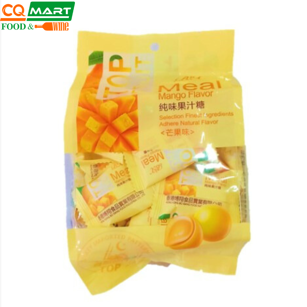 Kẹo dẻo top fruit vị xoài gói 320g