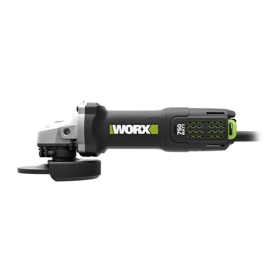 Máy mài góc 750w 100mm wu810 - worx green