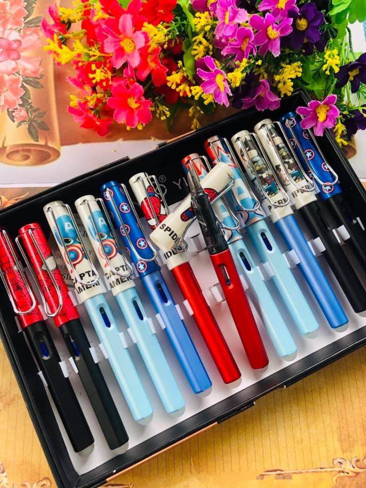 Bút tẩy được (mực tím cho bé) mẫu hoạt hình đáng yêu