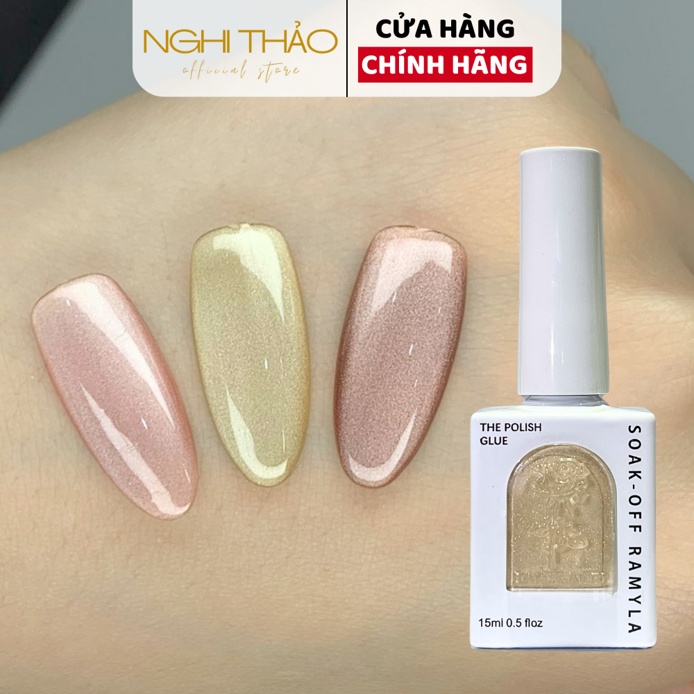 Sơn gel mắt mèo ánh trăng ramyla 15ml nghi thảo