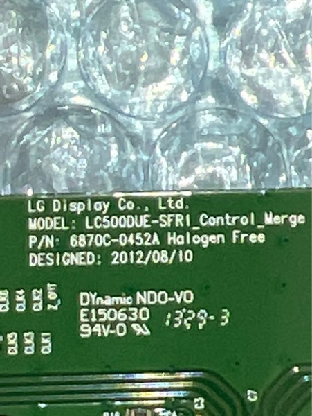 Tcon tivi lg model 42ln5110/47ln5400/50ln5110/ln5710