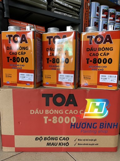 Dầu bóng cao cấp toa t-8000