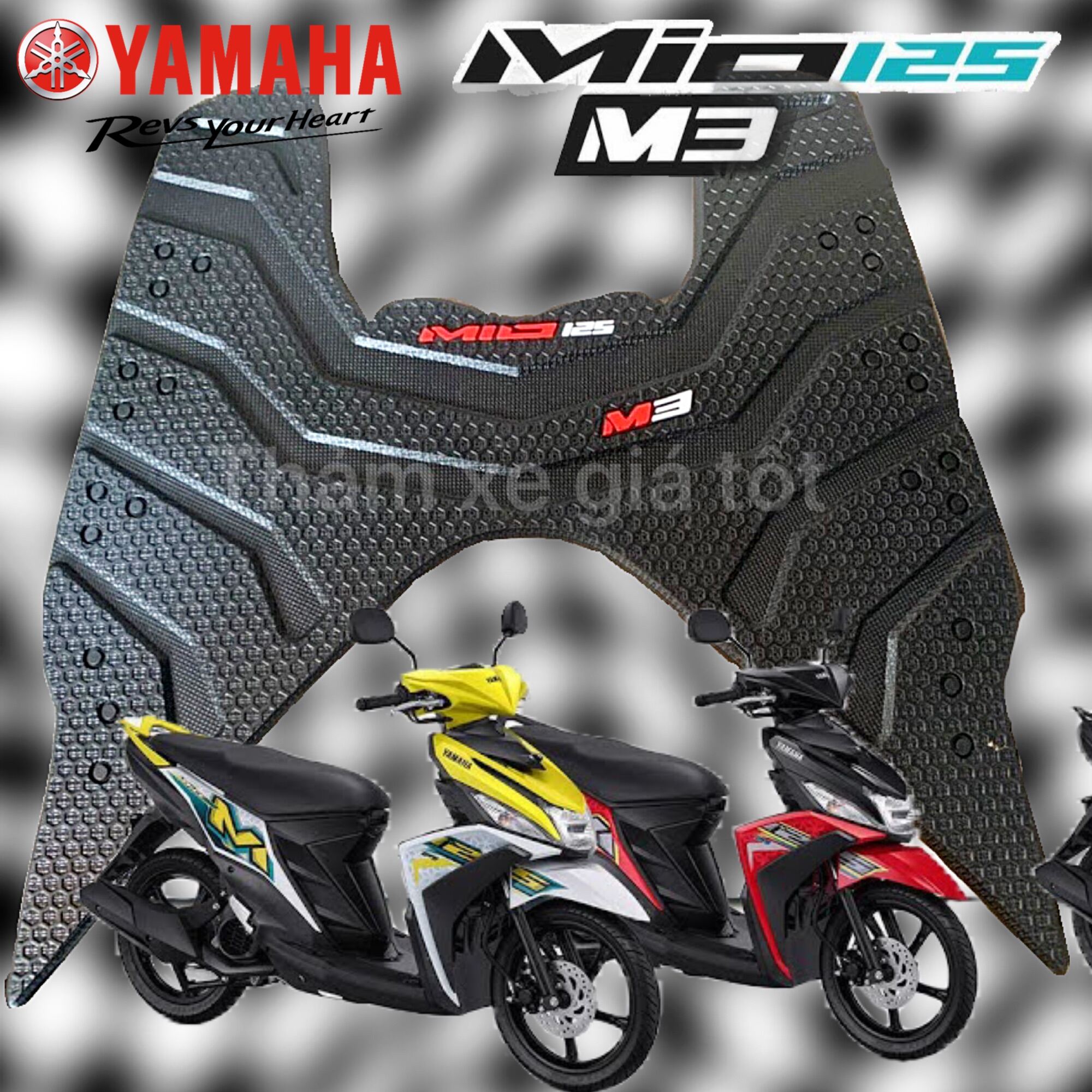 Thảm xe yamaha mio m3, thảm lót sàn xe mio m3, thảm lót xe mio m3, thảm yamaha mio m3