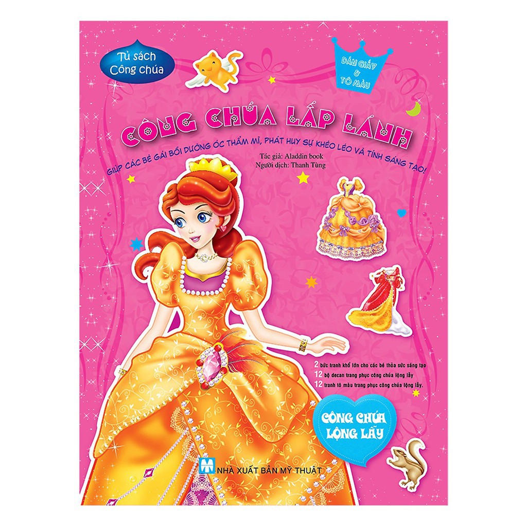 Tân việt - sách - công chúa lấp lánh - công chúa lộng lẫy