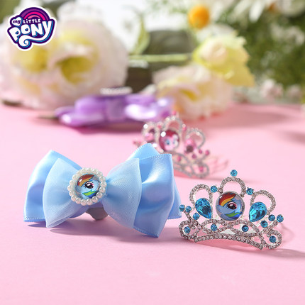 [HCM]Bộ Vương Miện Cài Tóc  Pony Xinh Xắn Nữ Tính Cá Tính Năng Động Cho Bé Gái Phụ Kiện Trang Sức Cho Bé Gái