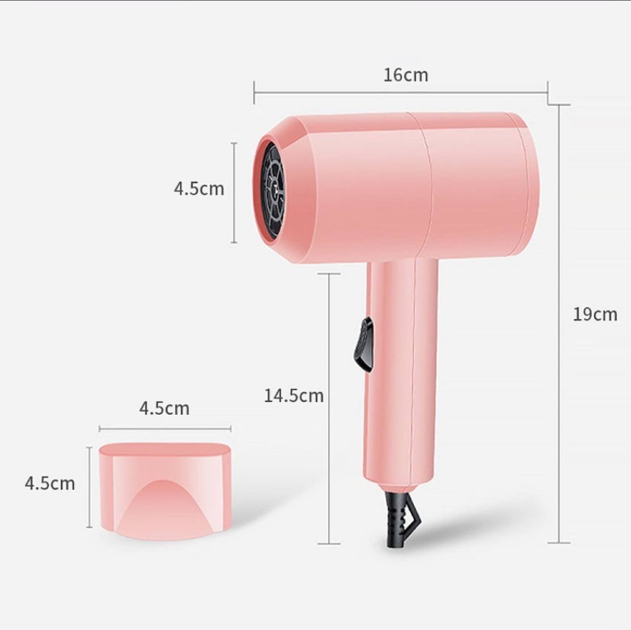 Máy sấy tóc cao cấp,Máy sấy tóc mini du lịch,Máy sấy tóc mini nhỏ gọn tiện lợi chất lượng cao,hàng cao cấp nhập khẩu Bảo hành 12 tháng 1 đổi 1.