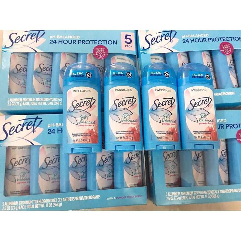 Lăn khử mùi secret 73g