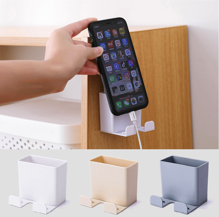 [HCM]Giá Đỡ Dán Tường Sạc Điện Thoại/ Để Remote/ Treo Đồ Cá Nhân H122