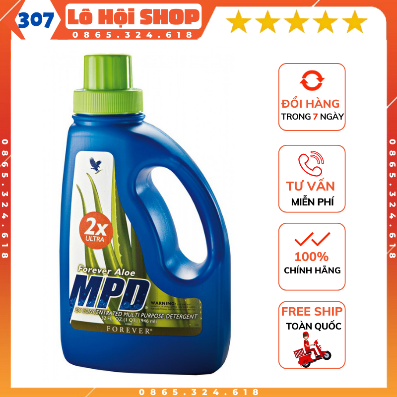Nước tẩy rửa đa công dụng forever aloe mpd 2x | nước tẩy rửa 307flp lô hội