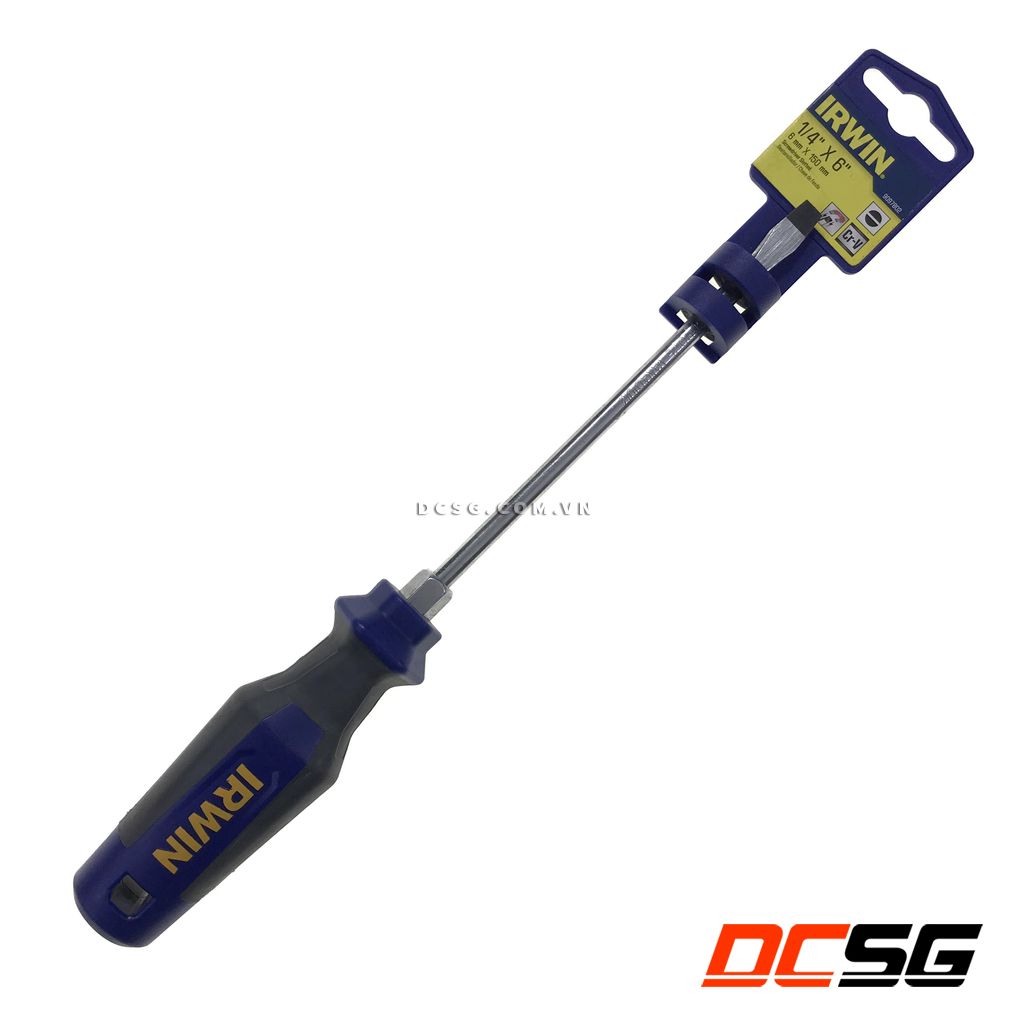 Tuốt nơ vít dẹp 6.0x150mm irwin 9097802