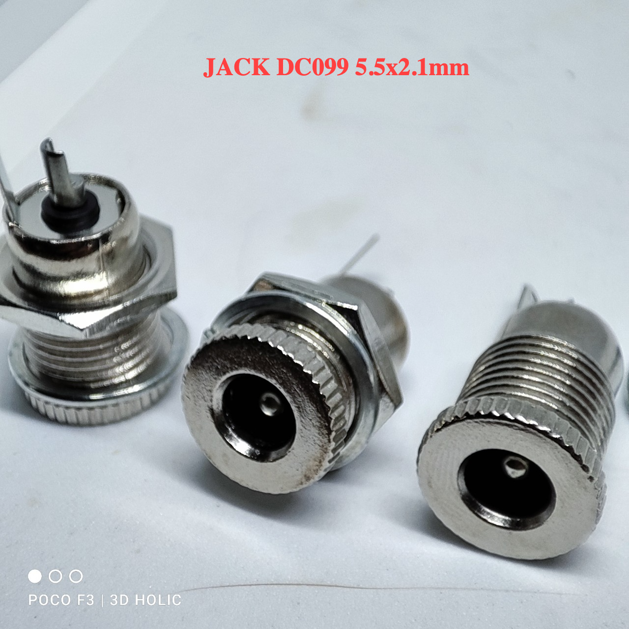 Jack sạc dc-099 chuẩn 5.5mm x 2.1mm