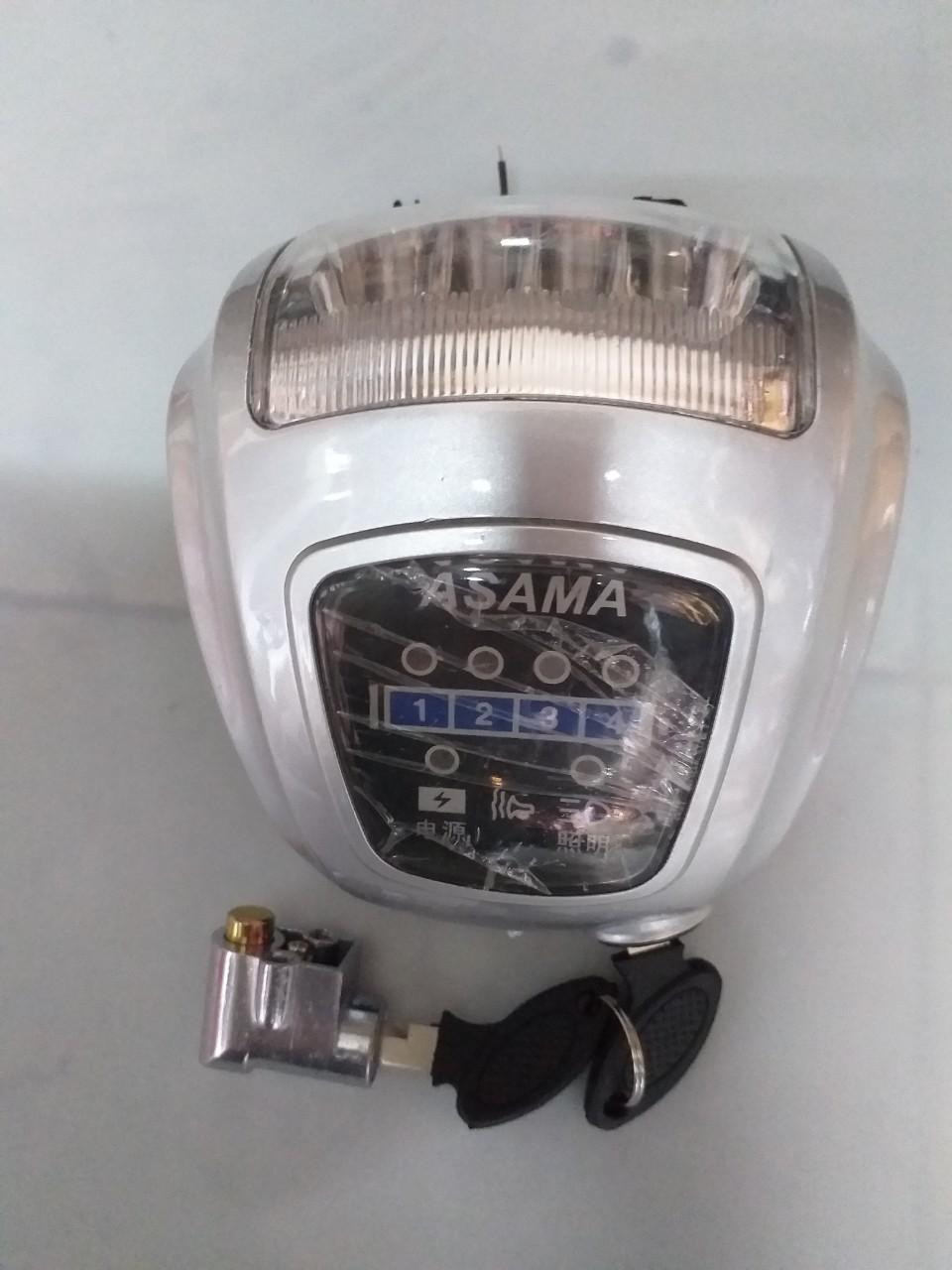 Đầu Đèn Xe Đạp Điện ASAMA 36V, 48V Điện Kiểu Mới Giá Tốt - XE ĐIỆN 920