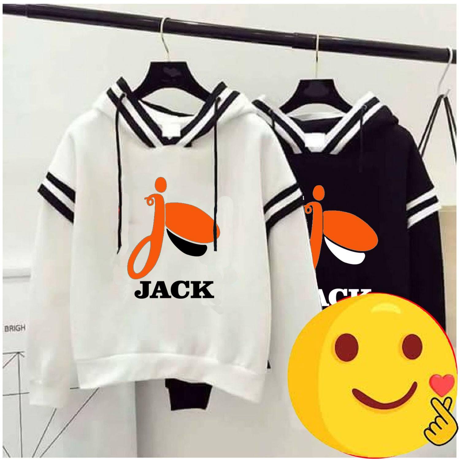 Áo hoodie viền mũ JACK K-ICM phối tay fan đóm keys in theo yêu cầu