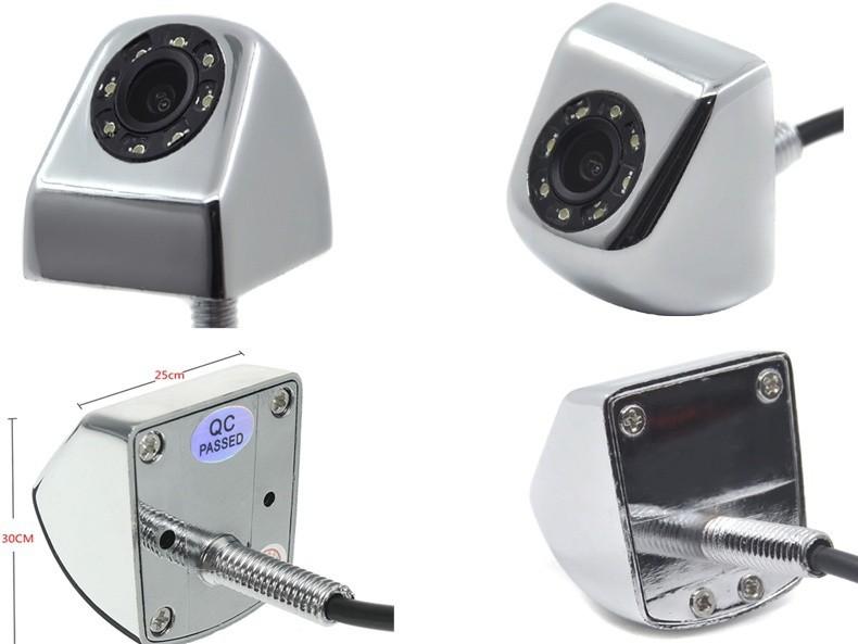 Camera Lùi Đánh Góc Lái Theo Vạch Cho Xe Ô Tô 8 Đèn LED