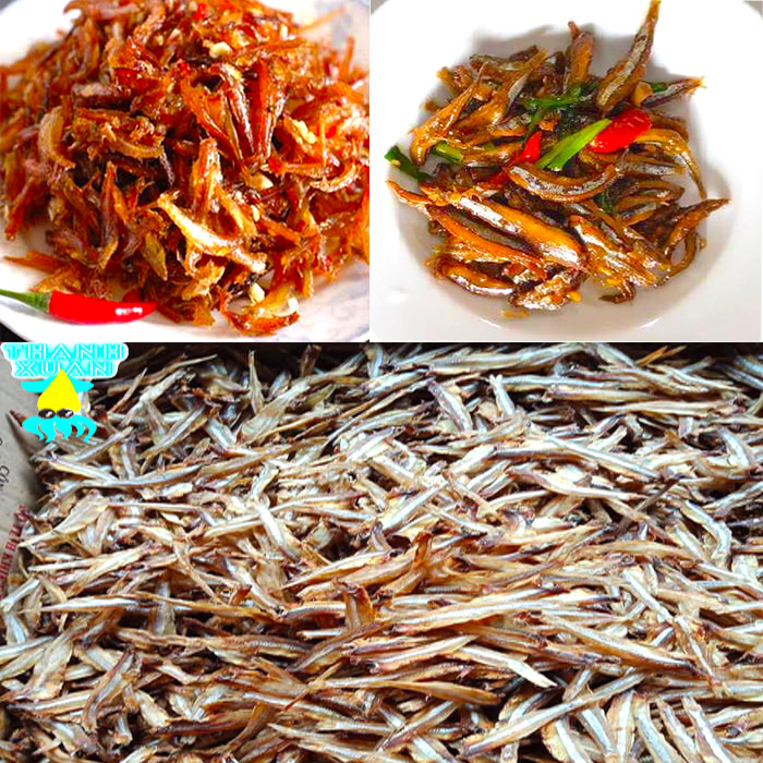 Khô cá cơm bỏ đầu