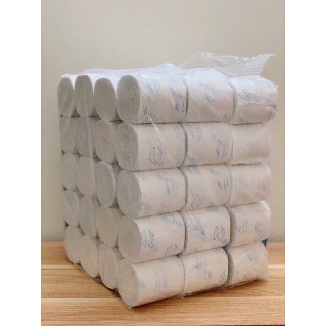 Giấy vệ sinh không lõi 20 cuộn