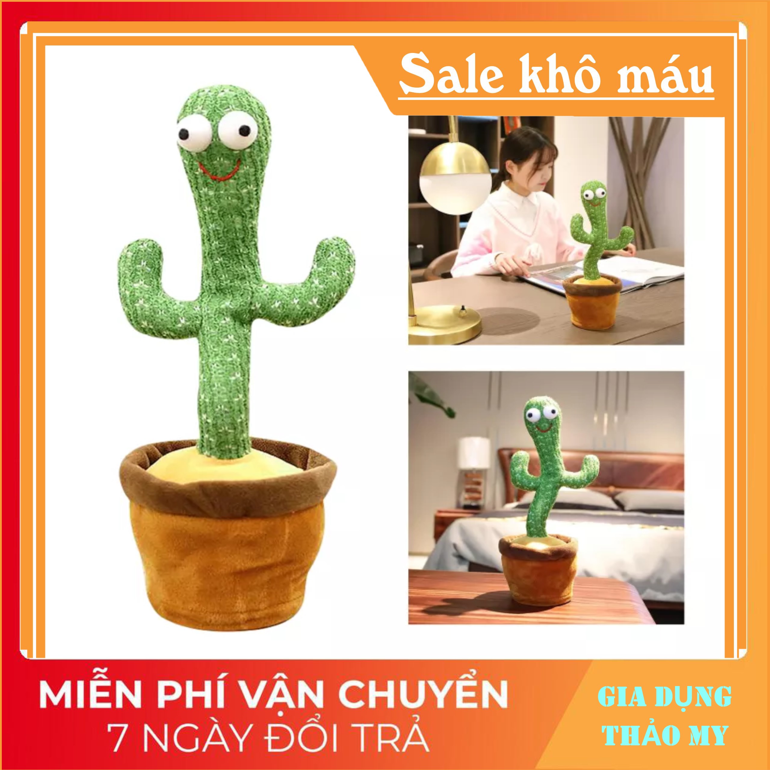 Cây xương rồng vui nhộn biết Hát nhảy múa nhại tiếng