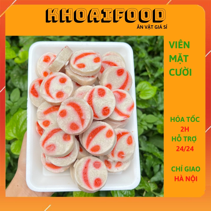 Viên mặt cười - cá viên chiên các loại, viên thả lẩu ngon
