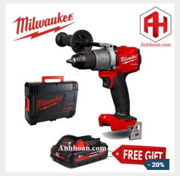 Milwaukee thân máy khoan pin 18V FUEL M18 FPD2-0X cam kết hàng nhận được đúng mô tả đổi trả trong 7 ngày làm việc
