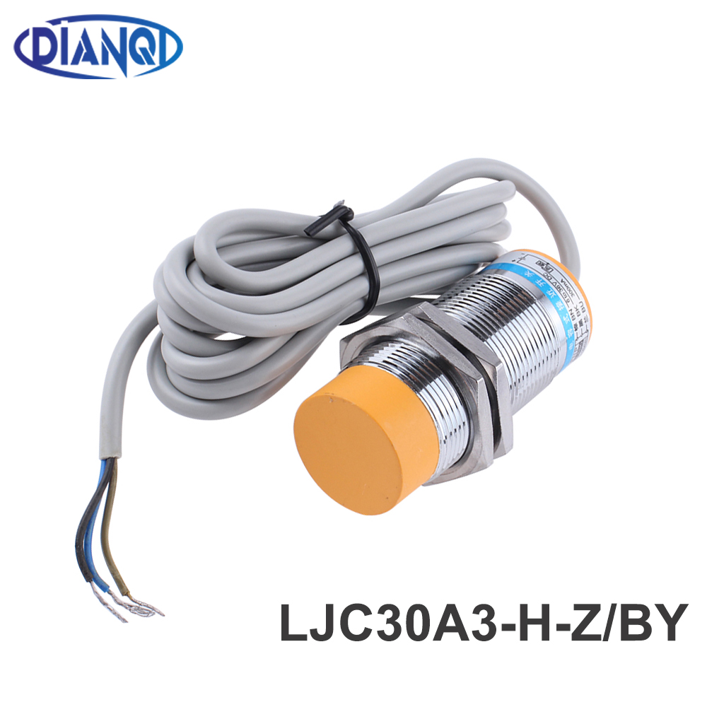 Cảm biến tiệm cận điện dung LJC30A3-H-Ztheo đường kính 30mm Thám tử khoảng cách 25mm DC6-36V cảm biến chuyển đổi