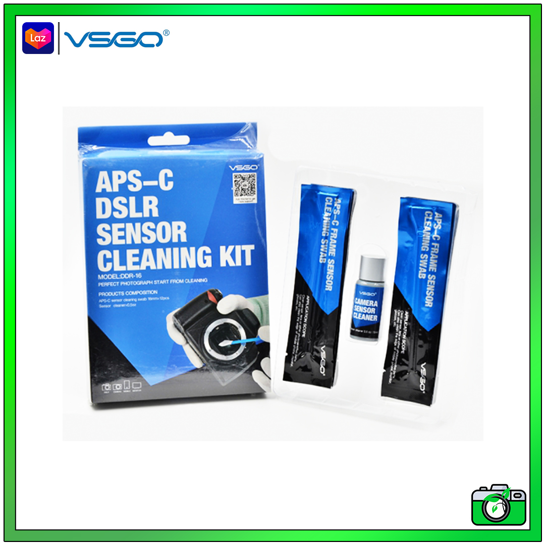 Bộ vệ sinh máy ảnh aps-c sensor vsgo ddr-16 - chính hãng