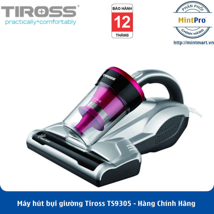 Máy hút bụi giường tiross ts9305 – hàng chính hãng – bảo hành 1 năm toàn quốc