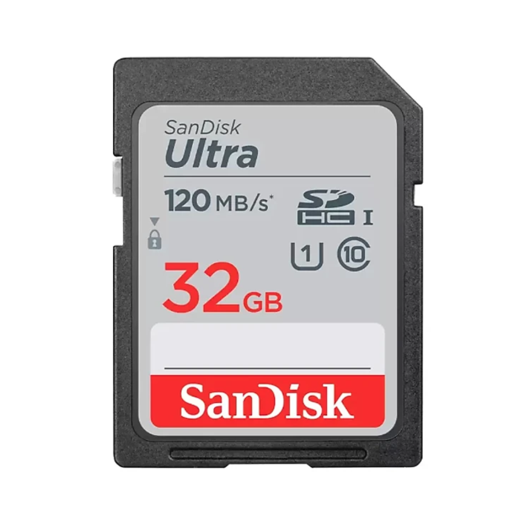 Thẻ nhớ SanDisk Ultra SDHC 32GB tốc độ 120MB/s (SDSDUN4-032G-GN6IN) chính Hãng
