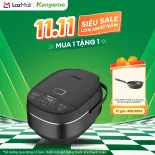 [BH 1 Năm] Nồi cơm điện cao tần 1.8 lít Kangaroo KG18RIH1 - Hàng chính hãng