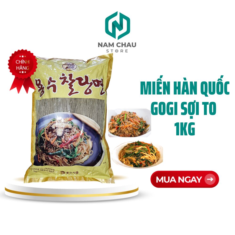 Miến hàn quốc gogi sợi to 1kg npp nam châu