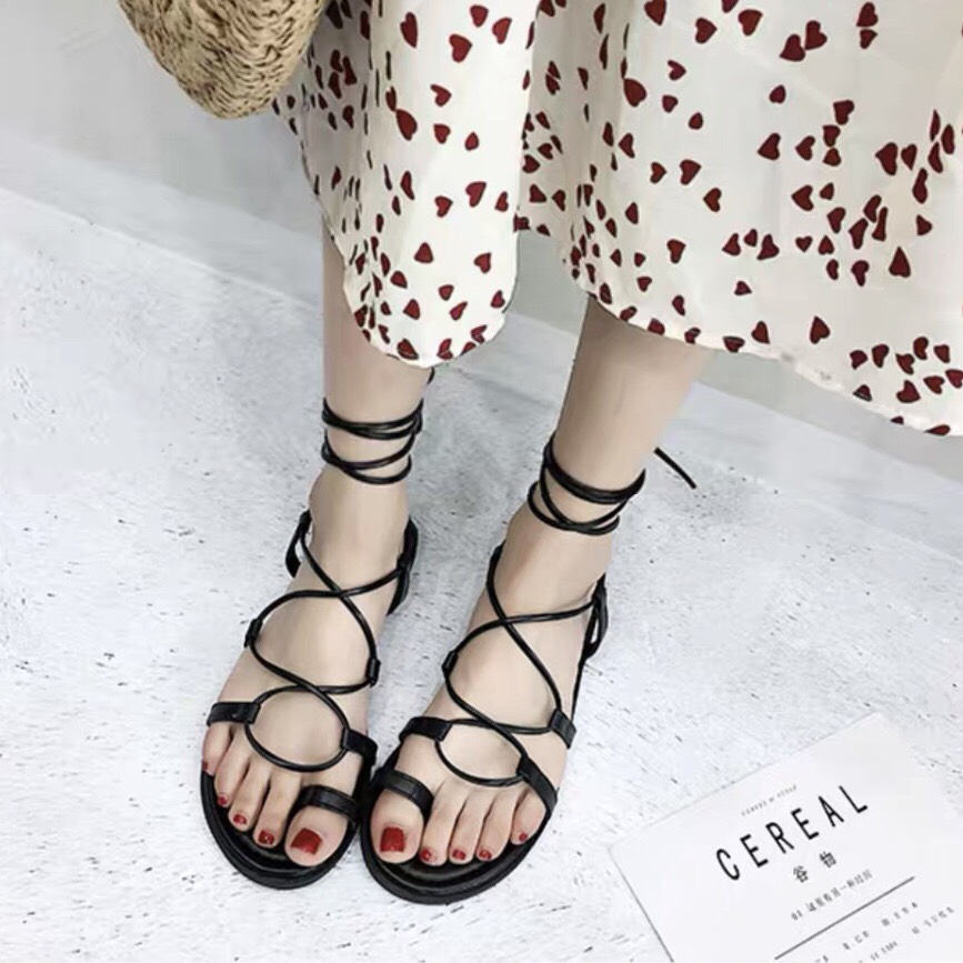 [HCM]GIÀY SANDAL CỘT DÂY