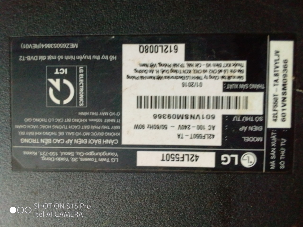 Tivi lg 42lf550t mạch nguồn - mạch khiển - mạch tcon - loa tivi lg 42lf550t