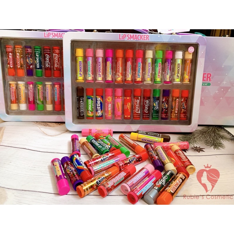 Son dưỡng môi Lip Smacker hương vị nước ngọt Coca Cola/ kẹo/trái cây lipsticks lip balm