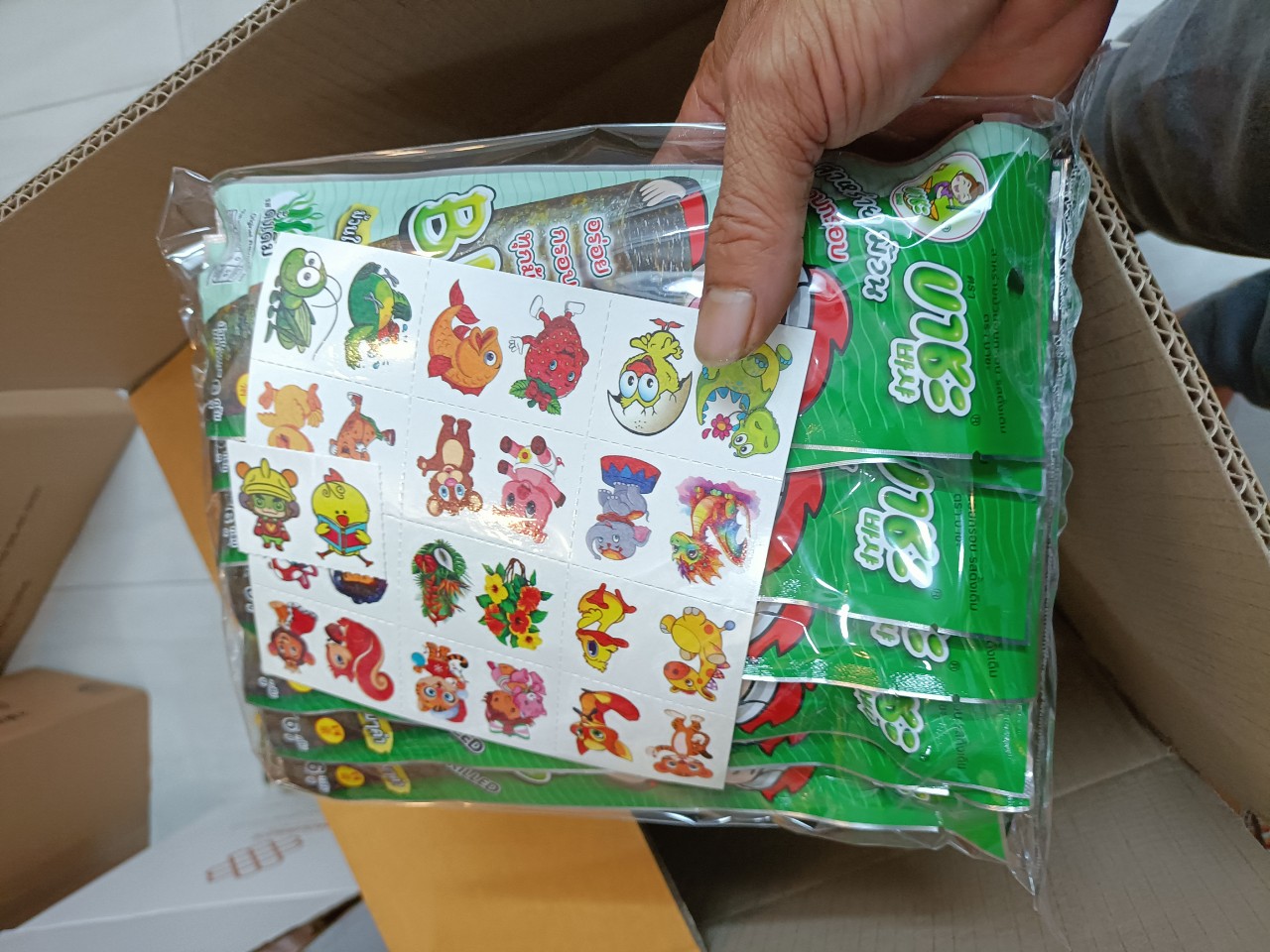LỐC 12] Snack Rong Biển cuộn Big Roll Thái Lan